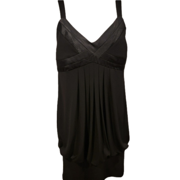 En Focus Studio Black, Sleeveless Bubble Dress Size 10 - Picture 3 of 10